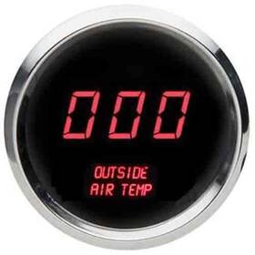Ms9123r Intellitronix 2-1/16 Led Digital Outside Air Temperature Gauge 50 To 250
