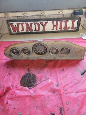 International Harvester 257-00438 1966 Pickup Speedometer Guage Cluster