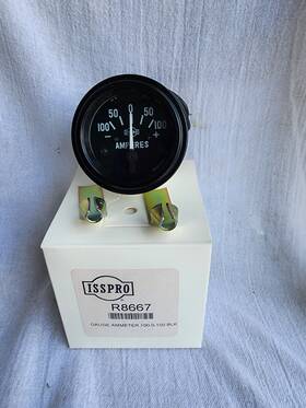 R8667 Isspro 100 Amp Ammeter Gauge R8667 Isspro 100 Amp Ammeter Gauge