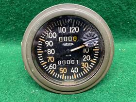 63778 Jaeger Vintage Military Speedometer/odometer. Made In France