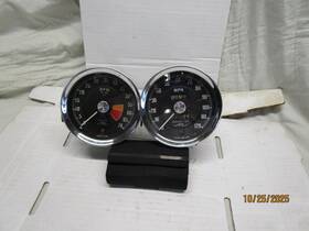 Jaeger Rn2300/01 Sn6104/06 Mg Mga Tachometer/ Speedometer Gauge Set Tach #rn2300/01 Spedo #sn6104/06