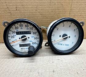 257-01157 Jeep Speedometer And Tachometer Fits 87-91 Wrangler 4.2l Speedo Tach Oem Yj Factory