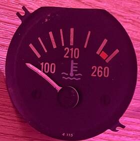 56001387 Jeep Wrangler Yj 87-91 Oem Temperature Gauge Free Ship