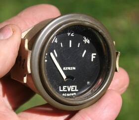 1517871 Jeep 8376374 Nos Ac Military / Vintage Fuel Gas Gasoline Gauge - 080624 1517871 Jeep 8376374 Nos Ac Military / Vintage Fuel Gas Gasoline Gauge - 080624