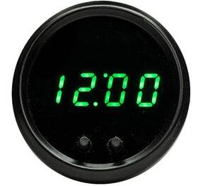 41479 Jegs Clock Led Digital 12 Hour Format 2 Button Progfor Ramming Night Dimmi