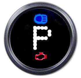 41501 Jegs Gear Indicator Gauge Led Digital Position Readout 2 1/16 Inch Dia
