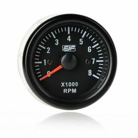 Ji219027 Yb0105 2 Inch 52mm Electrical Tachometer Gauge For 0-8 X1000 Rpm Led Display