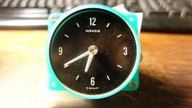 607b Kienzle 1968 Rover P6 Original Working Mechanical Analog Dash Clock