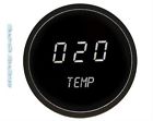 M9013w Led Gauge 16 Digital " Temp White Intellitronix 50 Water Black 2 1 350