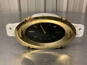 F8vf-15000-af Lincoln 1998-2002 Town Car Cartier Center Dash Gold Analog Clock