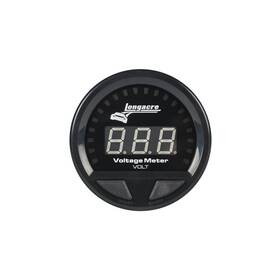 Lon52-46862 Longacre Waterproof Led Volt Gauge 8-18v 52-46862