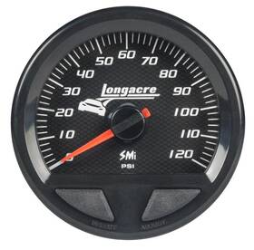 46743 Longacre Racing Smi Elite Waterproof Fuel Pressure Gauge Stepper Motor 0-1 46743 Longacre Racing Smi Elite Waterproof Fuel Pressure Gauge Stepper Motor 0-1