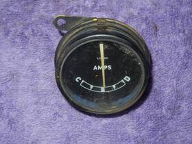 36128 Lucas Jaguar Mkviii Type Bm Amp Gauge B 4/56 Parts Or Rebuild