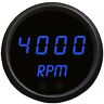 M9002b Intellitronix Led Digital Tachometer Rpm Royal Blue Black 012658002831