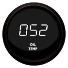 M9108w Intellitronix Led Digital Oil Temperature Gauge White 818731011383