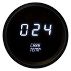 M9118w Intellitronix Led Digital Carburetor Temperature Gauge White 818731010539