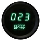 M9121g Intellitronix Led Digital Incoming Air Temperature Gauge Green 818731012014