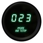 M9122g Intellitronix Led Digital Inside Air Temperature Gauge Green 818731012205