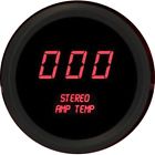M9124r Intellitronix Led Digital Stereo Amplifier Temperature Gauge To