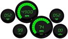 M9999g Intellitronix Led Digital Set Green Black Bezel Speedomet 818731010584