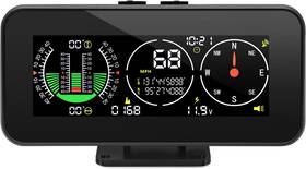 Ma-m60-bk Maimeimi Car Inclinometer Angle Slope Meter Digital Hud Gps Level Tilt