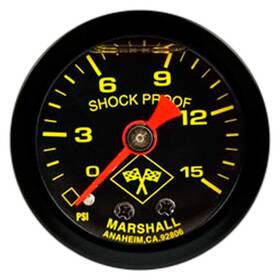 Mnb00015 Marshall Instruments Mechanical Pressure Gauge 15 Psi Mnb00015 Marshall Instruments Mechanical Pressure Gauge 15 Psi