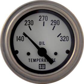 M-82308-wht Maxima Tech / Stewart-warner Deluxe Series Gauges 82308-wht
