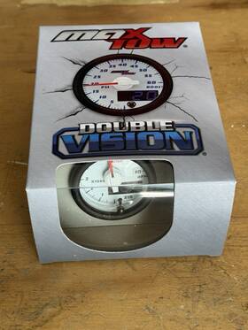 Mt-wbdv10 Maxtow New In Box Tachometer 52mm White Blue Led Guage 10 000 Rpm Analog Digital Mt-wbdv10 Maxtow New In Box Tachometer 52mm White Blue Led Guage 10 000 Rpm Analog Digital