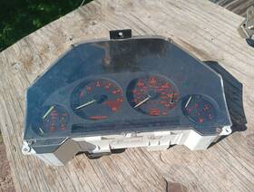 Fb-fa54b Mazda 1984-1985 Rx7 Rx-7 Instrument Panel Gauge Cluster Untested- Fb Fa 54b