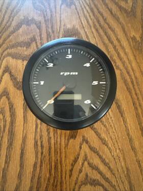 65020800801 Medallion Instrumentations Tachometer. 3.5 Inches. From 2000 Malibu Flightcraft