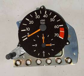 124-542-01-16 Mercedes-benz Tachometer With Clock - -for 300ce 300e 300te And 260e