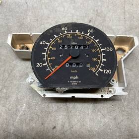 1265425201 Mercedes-benz 1245425201 W126 C126 Speedometer Tacho 120 Mph Genuine
