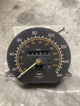 1245426067 Mercedes-benz W124 Speedometer Gauge With 225k K 1170