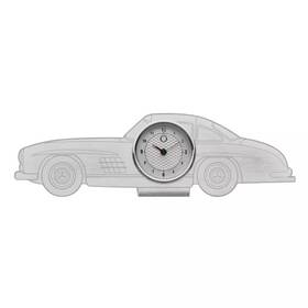 1525013-00 Mercedes-benz Genuine Mer Mbcs Desk Clock 300sl B66041613 Silver