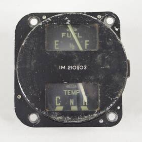 Im.2101 Mg Im.2101/03 Magnette Za Zb Smiths Combination Fuel Gas Temp Gauge Im 2101/03 Jaeger