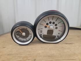 402-02 Mini 2009 - 2015 Cooper Convertible R57 Tachometer Cluster Gauge Oem