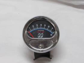 Mpg-5000tm Mooneyes Half Sweep Tachometer Rat Hot Rod Old School