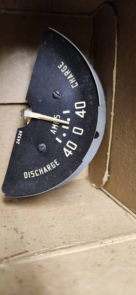 1302620 Mopar Nos 1949 49 Plymouth Ammeter Amp Gauge
