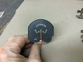 2290236 Mopar 1963 Plymouth Valiant Alternator Amp Gauge