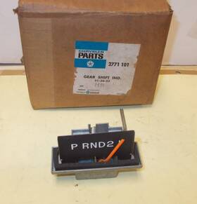 2771101 Mopar Nos Gearshift Indicator Assy. 1967-68 Plymouth Fury
