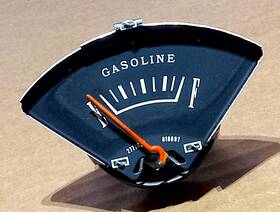 2771638 Mopar 1967-71 A Body Rallye Cluster Gasoline Gauge Dart Demon Duster Barracuda
