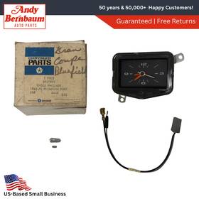 2927972 Mopar 1969-1970 Plymouth Fury Dash Dashboard Clock Package Nos