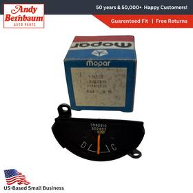 3592910 Mopar 1975 Dodge Plymouth Instrument Panel Dashboard Ammeter Amp Gauge Nos
