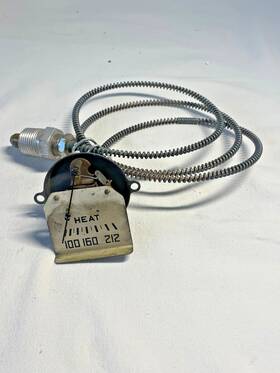 648462 Mopar Antique 1936 Dodge D2 Temperature Gauge - Radimeter 36 Temp