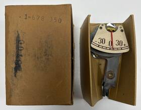 678350 Mopar New Old Stock Ammeter Gauge For 1938 Plymouth Models #678350