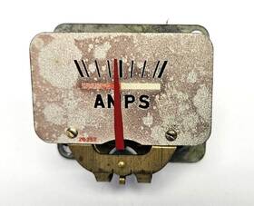 Pt-125 Mopar 898436 1941 Plymouth P11 Deluxe P12 Special Ammeter Gauge Nos