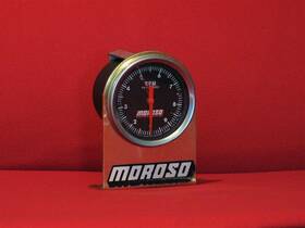 Dl-209 Moroso / Jones 10 000 Rpm Mechanical Tach Drive Tachometer With Tell Tale And Bracket Dl-209 Moroso / Jones 10 000 Rpm Mechanical Tach Drive Tachometer With Tell Tale And Bracket