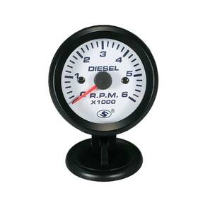 Ig52-ta-60543w-d Motor Meter Racing 52mm 2-1/16 Inch Universal Tachometer On Dash For Diesel Engine Alternator 6000 Rpm Ig52-ta-60543w-d Motor Meter Racing 52mm 2-1/16 Inch Universal Tachometer On Dash For Diesel Engine Alternator 6000 Rpm