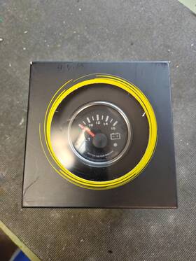 Mmvow-90b Motor Meter Racing 816 W Pro 52mm 2-1/16 Inch Volt Gauge 8 16v White Led Warning 12v Waterproof