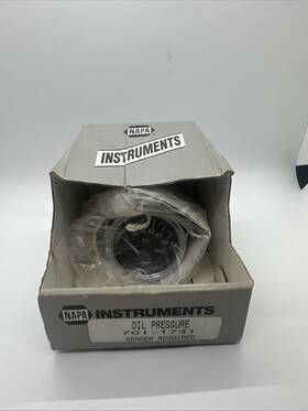 701-1731 Napa Vintage Nos Instruments Oil Pressure Gauge 0-100 Psi